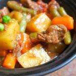 Bowl of beef stew