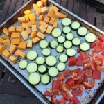Roasted Veggies with a Spicy Cashew Cream ... and a peek at Tahoe