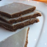 Gingerbread Bars with a Lemon Glaze