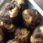5K Double-Chocolate Peanut Butter Muffins