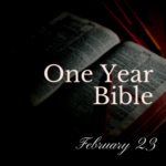 Open Bible sitting on a table