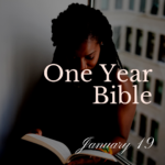 Woman reading her Bible