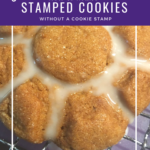 Stamped cookies without a stamp
