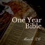 An open Bible