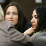 Hannah Overton in court on day she is exonerated